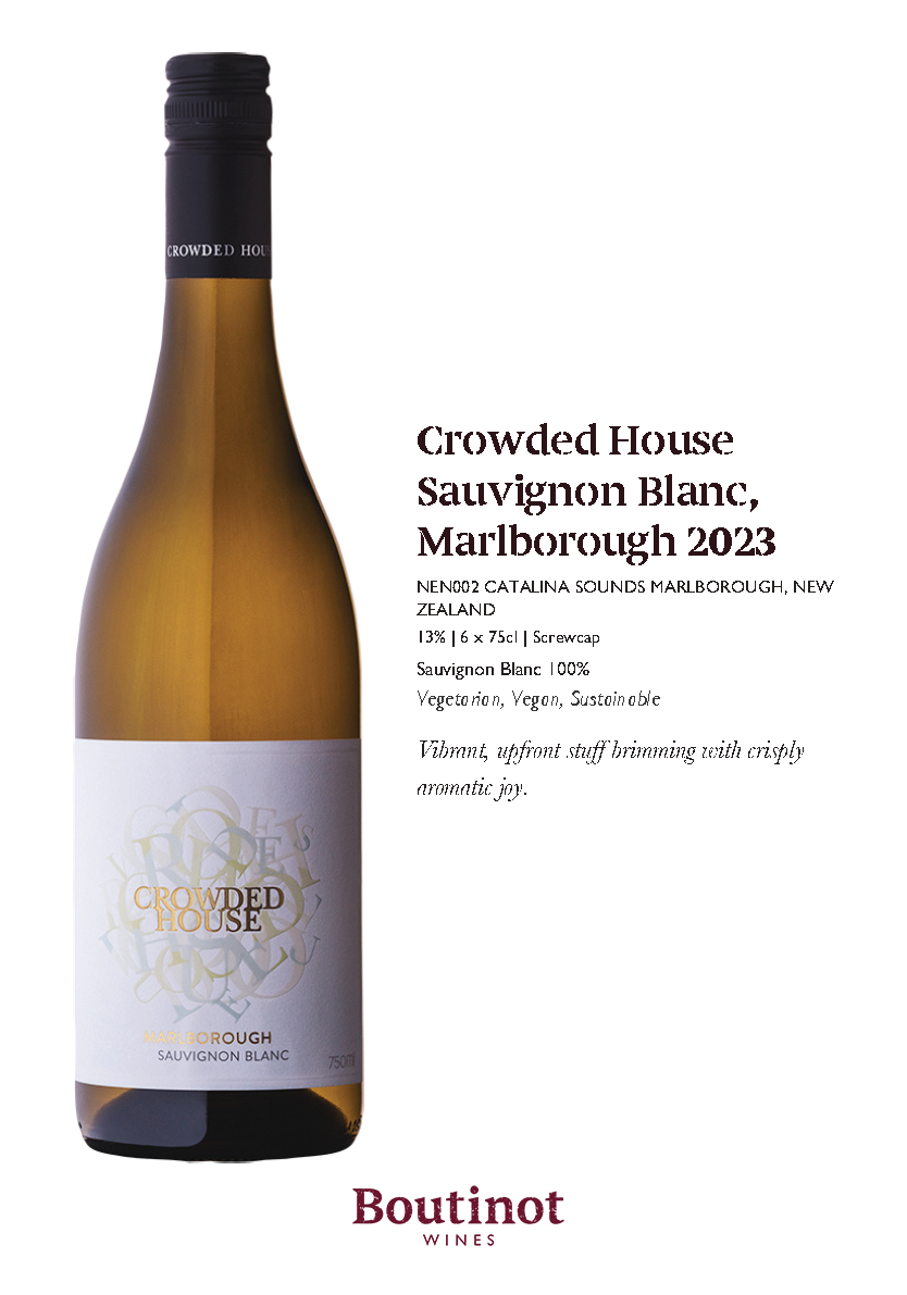 CROWDED HOUSE SAUVIGNON BLANC NEW ZEALAND 2023 13%ABV