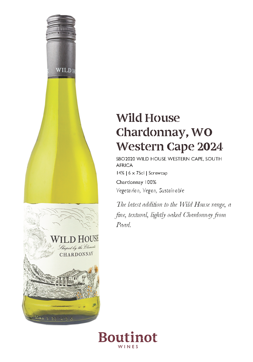 WILDEBERG WILD HOUSE CHARDONNAY 2024 14%